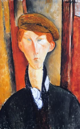 Placeholder-JG0252 Young Man with Cap 1919