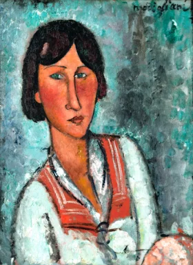 Gypsy woman with Baby 1918