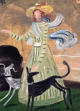 Dame aux chiens