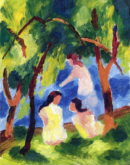 Girls Bathing (1913)