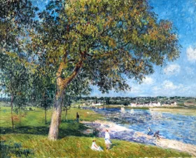 Un Noyer Dans La Prairie de thomery