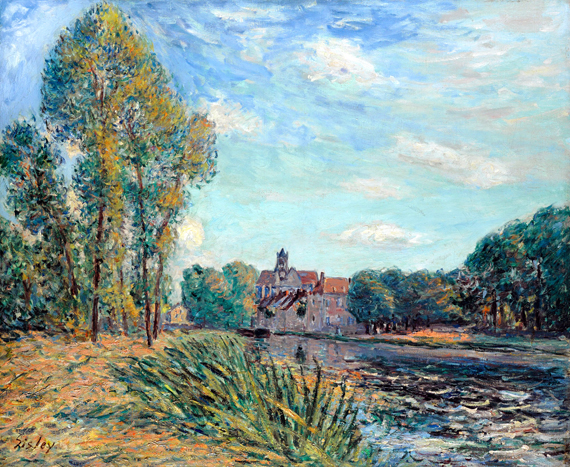 Fin D'après-Midi à Moret 1891