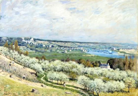 The terrace at Saint, Germain, Spring