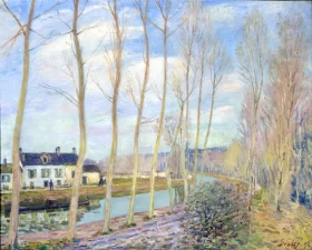 The Channel of Loing at Moret 1892