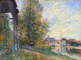 Near Moret-sur-Loing 1881