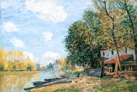 Moret, the Banks of the River Loing, 1877