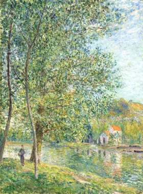 Water Lilies, 1919 Matin Près Du Loing