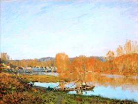 Autumn, Banks of the Seine Near Bougival
