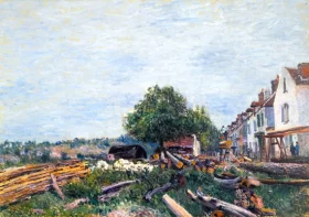 Chantier à Saint Mammès