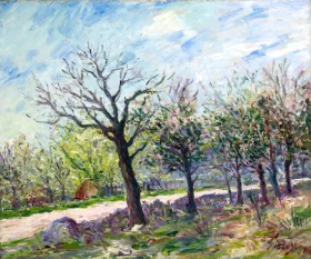 Water Lilies, 1906 Spring at Les Sablons near Veneux-Nadon 1880