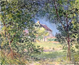 Wisteria, 1919-1920 Edge of the Forest in Spring 1885