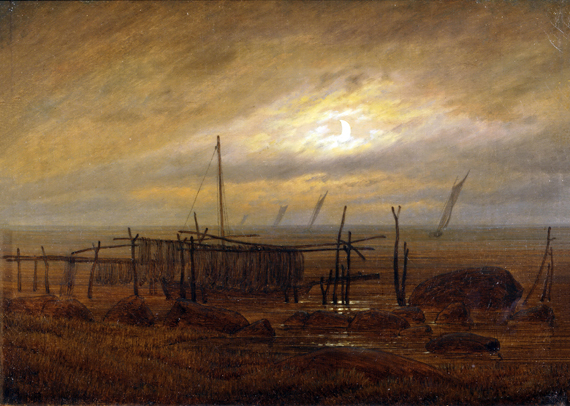 Seaside moonlight 1818