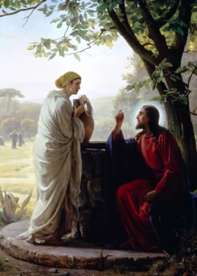 Pascal's Pensees Woman At The Well