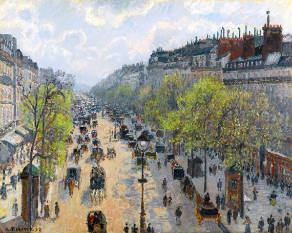 Le Boulevard Montmartre, MatinéE de Printemps 1897