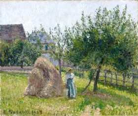 Pommiers à Eragny, MatinéE de Soleil, 1903