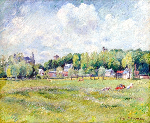 Prairies à Gisors 1885