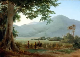 Antilian Landscape, St. Thomas, 1856,