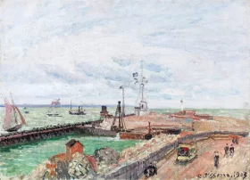 La JetéE et La SéMaphore du Havre 1903