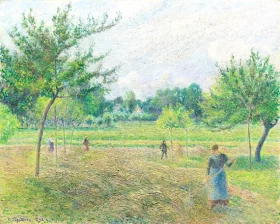 Haymaking at ÉRagny 1892