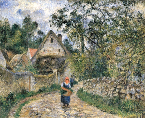 Cottages at Le Valhermeil, Auvers-Sur-Oise 1880