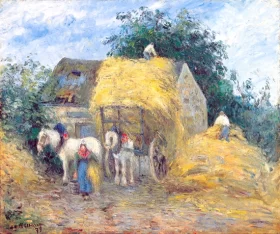 The Hay Cart, Montfoucault 1879