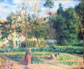 La Jardin Potager à L´Hermitage 1879