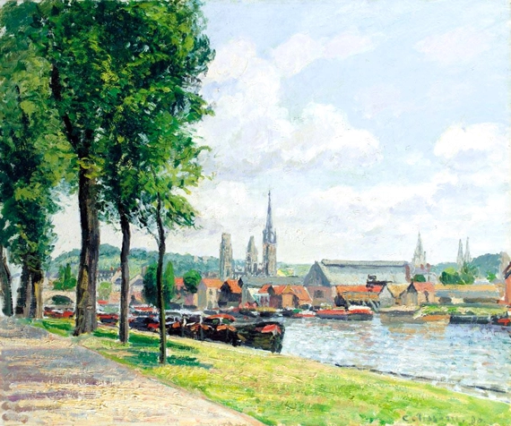 Le Cours-La-Reine, La CathéDrale Notre-Dame, Rouen 1898
