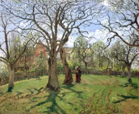 Chestnut Trees at Louveciennes, Spring 1870