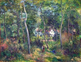 Edge of the Woods Near L'Hermitage, Pontoise 1879