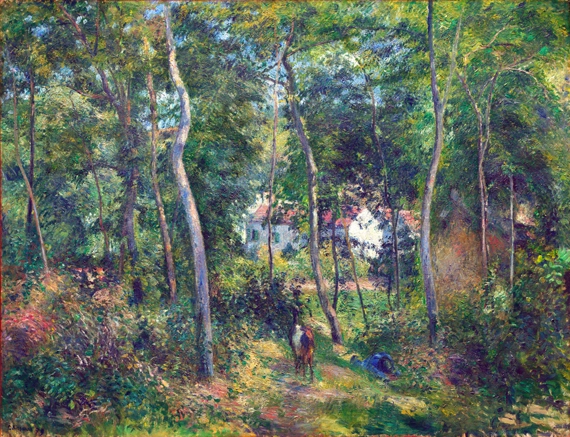 Edge of the Woods Near L'Hermitage, Pontoise 1879