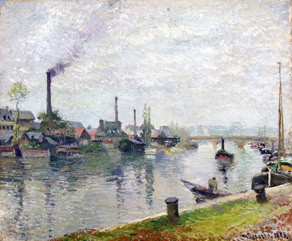 Lacroix Island at Rouen 1883