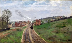 Lordship Lane Station, dulwich, 1916