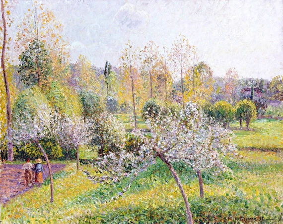 Apple Trees in Blossom, Eragny