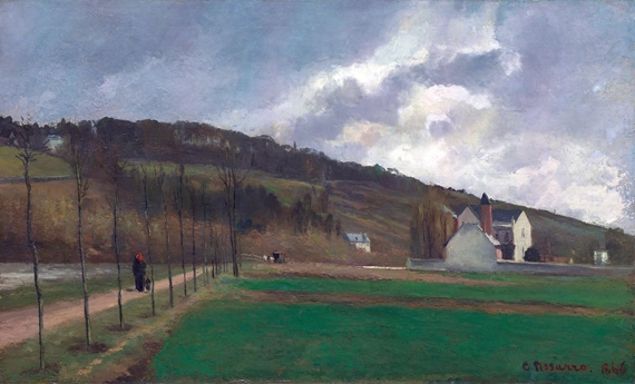 The Banks of the Marne in Winter 1866