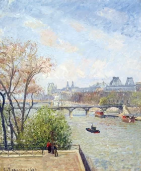 Le Louvre, Matin, Printemps, 1902