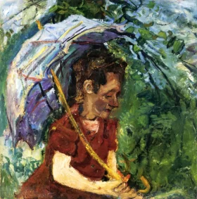 La femme à l'ombrelle