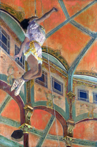 Miss La La at the Cirque Fernando 1879
