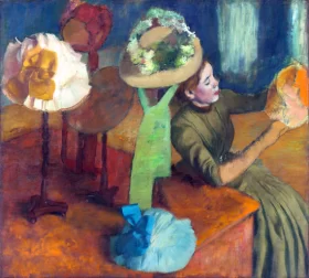 Portrait de Jeune Fille The Millinery Shop
