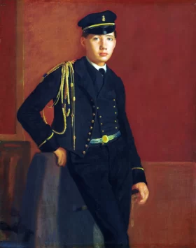 D'Apres Achille De Gas in the Uniform of a Cadet