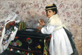 Portrait of Mlle. Hortense Valpinçon