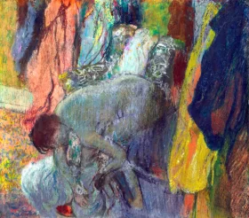Woman Wiping her Feet 1893