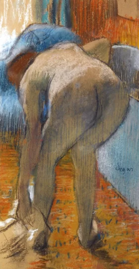 La Sortie Du Bain (Femme S'essuyant) 1885
