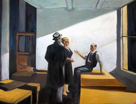 Conference at Night