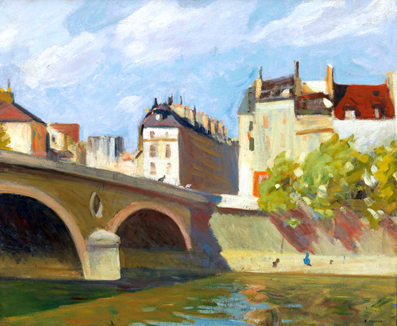Bridge on the Seine 1909