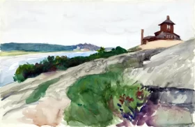 House Above a River 1924