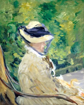 Madame Manet at Bellevue 1880