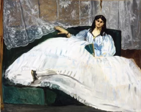 Woman with a Fan 1862