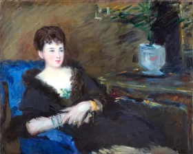 Portrait of Isabelle Lemonnier 1877
