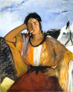 Gypsy with a Cigarette 1864