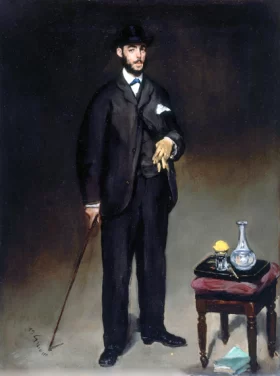 Portrait of Théodore Duret 1868